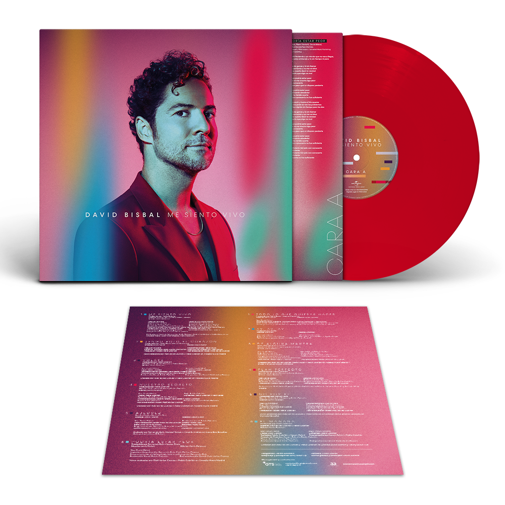 Me Siento Vivo - Vinilo (Color Rojo)