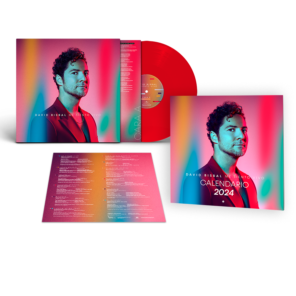 Me Siento Vivo - Vinilo (Edición Firmada Color Rojo) + Calendario Me Siento Vivo 2024