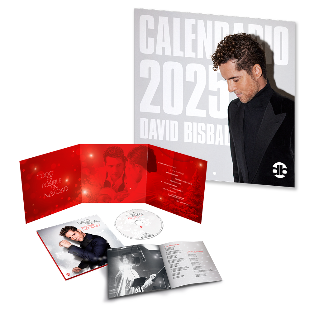 Todo Es Posible En Navidad - CD + Christmas Autografiado + Calendario David Bisbal 2025