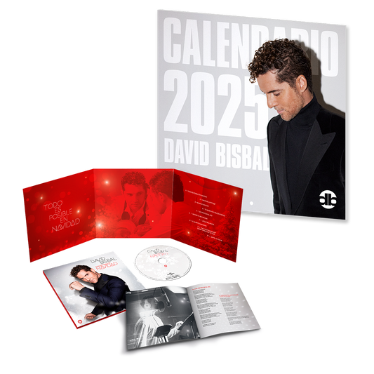 Todo Es Posible En Navidad - CD + Christmas Autografiado + Calendario David Bisbal 2025