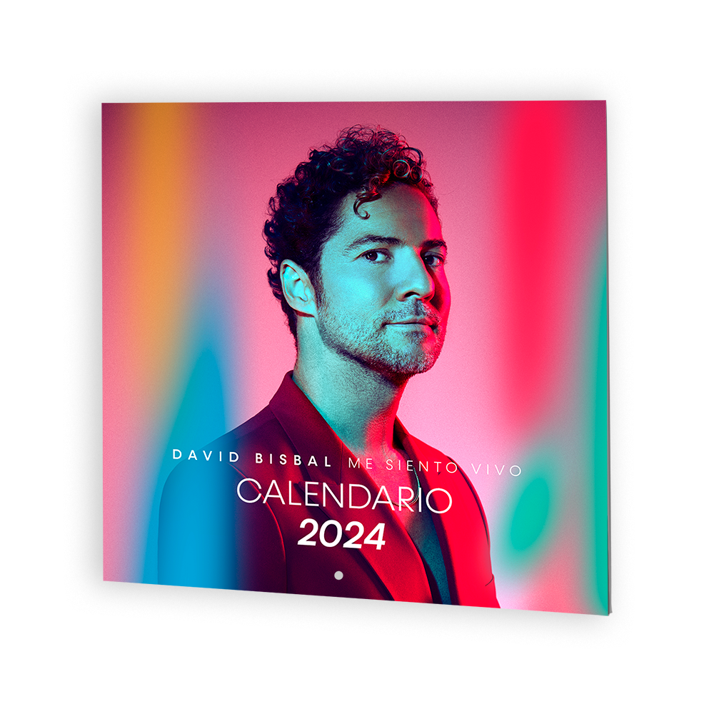 David Bisbal Calendario Me Siento Vivo 2025