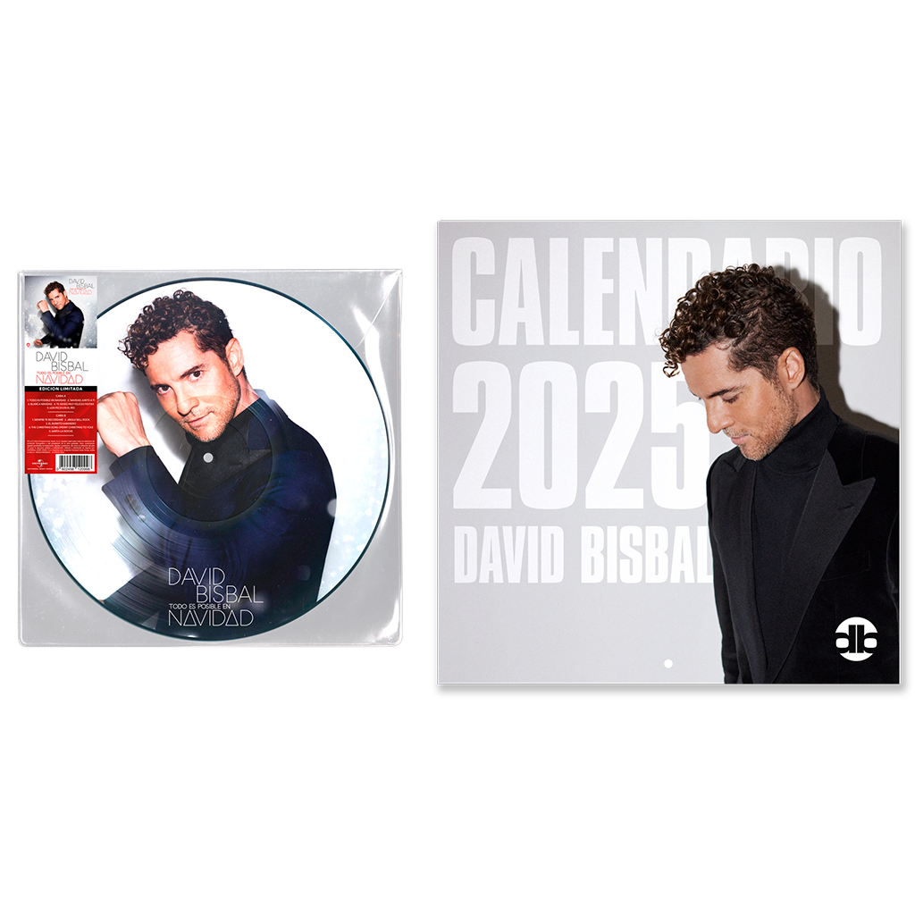 Todo Es Posible En Navidad - Vinilo (Edición Exclusiva Picture Disc) + Christmas Autografiado + Calendario David Bisbal 2025