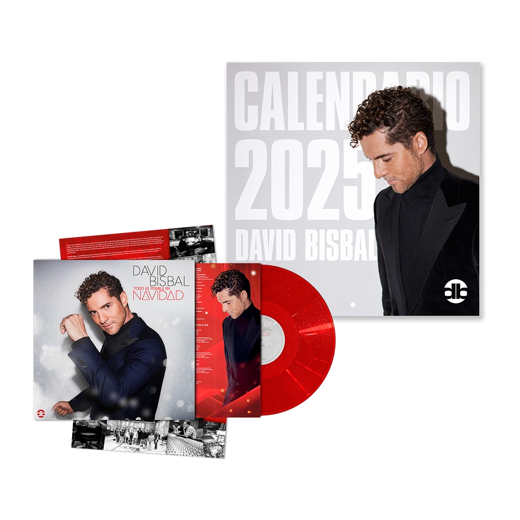 David Bisbal Todo Es Posible En Navidad Vinilo (Color Rojo