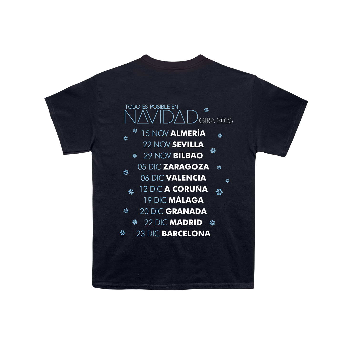 Camiseta "Jingle Bell Rock" Gira 2025